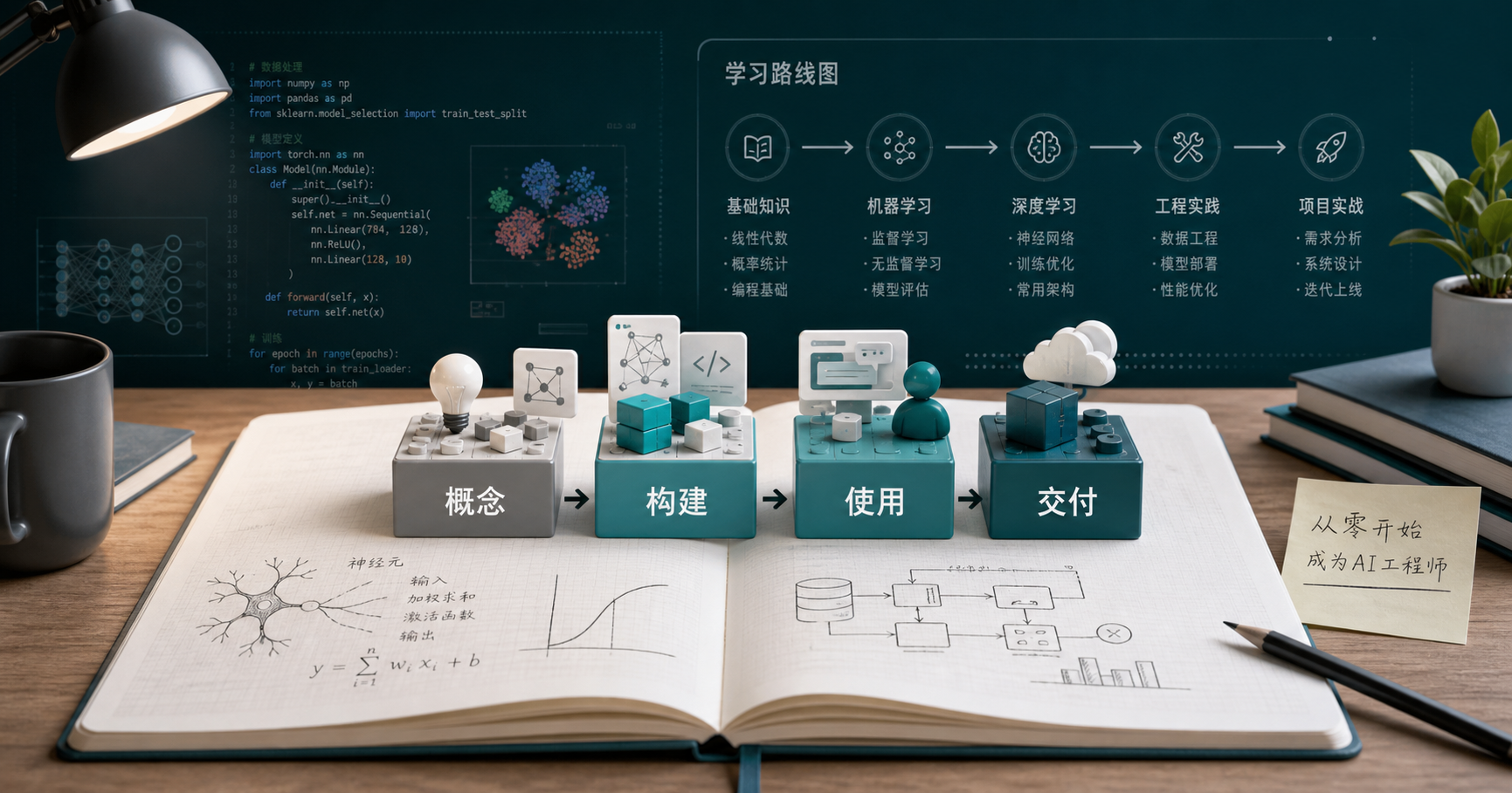 AI 学习，别只囤课