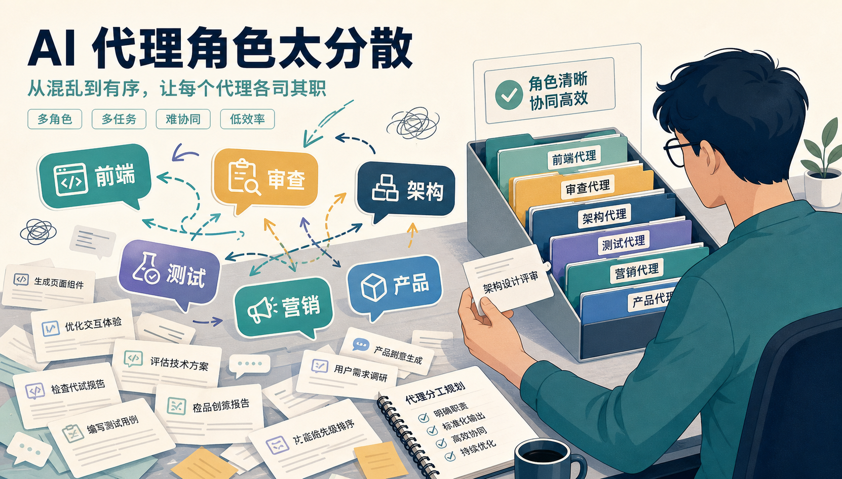 Agent 角色为什么会越用越散