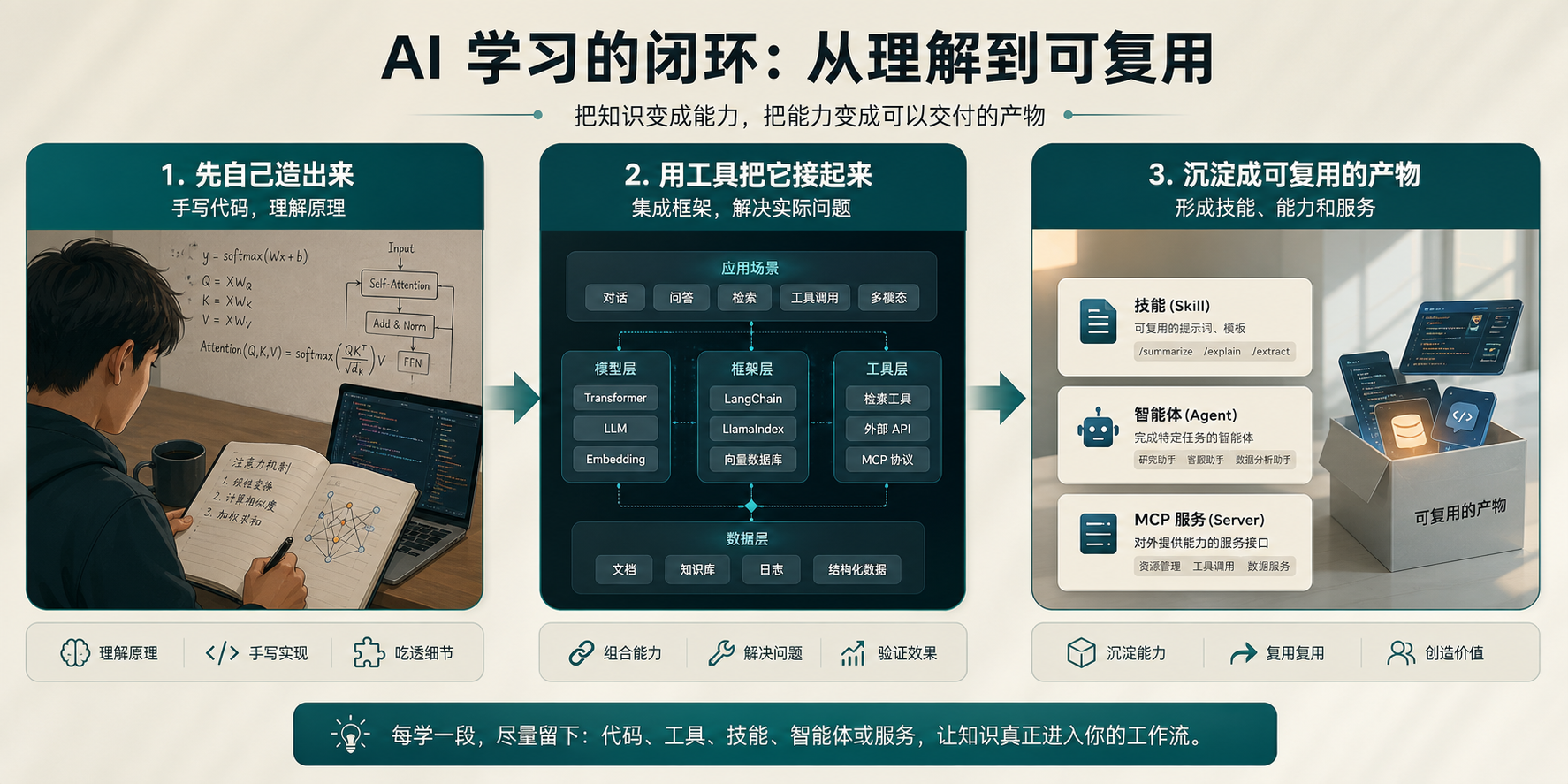 Build It Use It Ship It 学习闭环