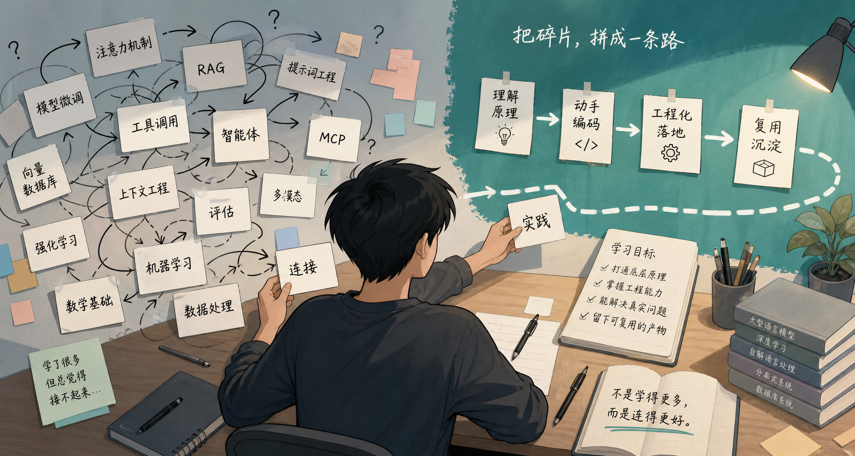 AI 学习为什么总会学散