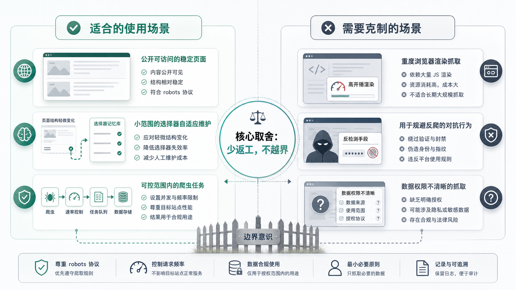 爬虫边界检查示意图